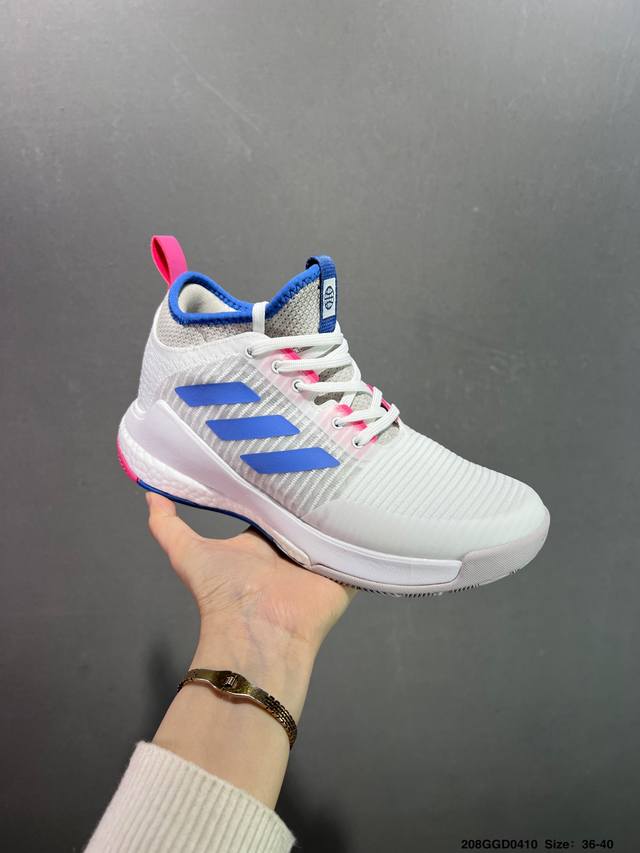 公司级阿迪达斯Adidas Crazyflight Bounce 三叶草 男子综合运动篮球鞋！Id：208Gg D0410