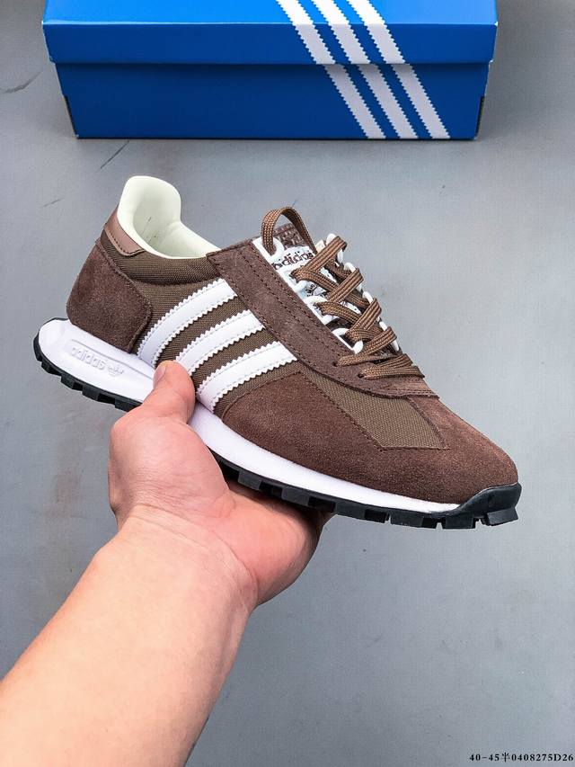 阿迪达斯Adidas Retropy E5阿迪新款运动休闲爆米花 三叶草 厚底 跑鞋 新款低帮经典运动鞋以70年代经典跑步鞋为灵感 新鲜演绎复古造型 搭载Adi