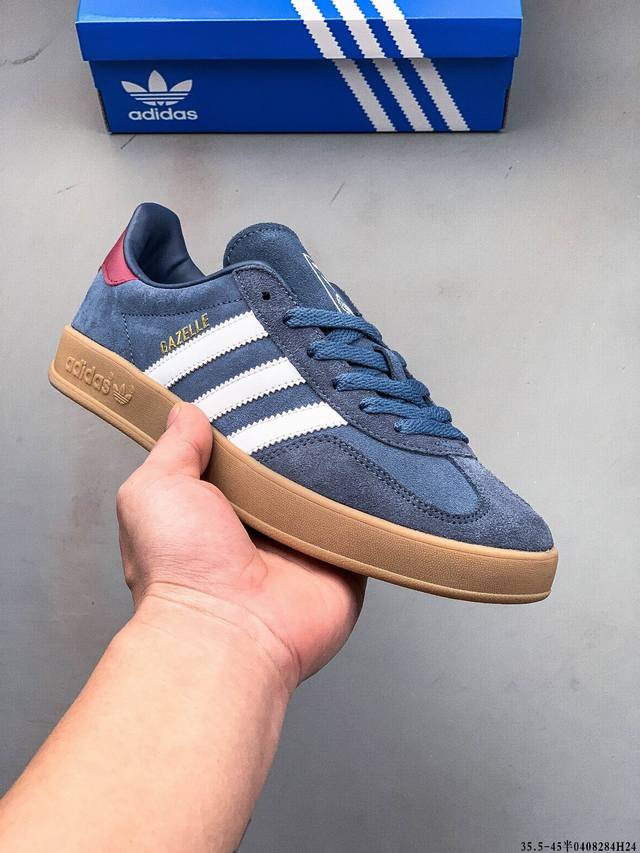 真标半码！阿迪达斯Adidas Gazelle 低帮复古百搭休闲运动板鞋 0408284H24