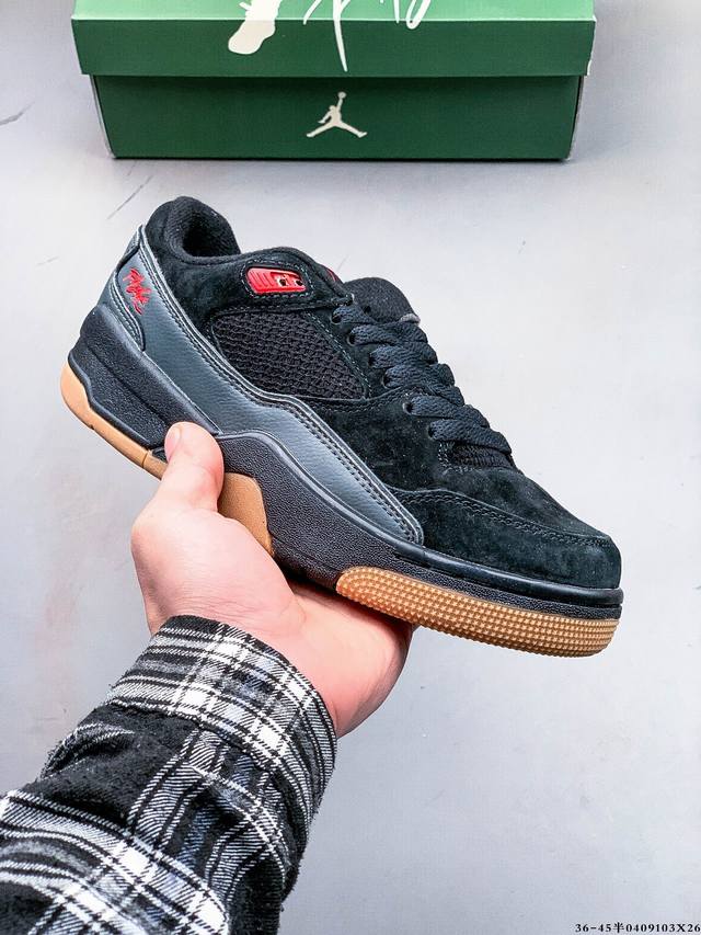 集图 Jordan Flight Court Sp “Tela” 2025新款百搭滑板鞋 Jordan Brand 首度携手 Who Decides War 联