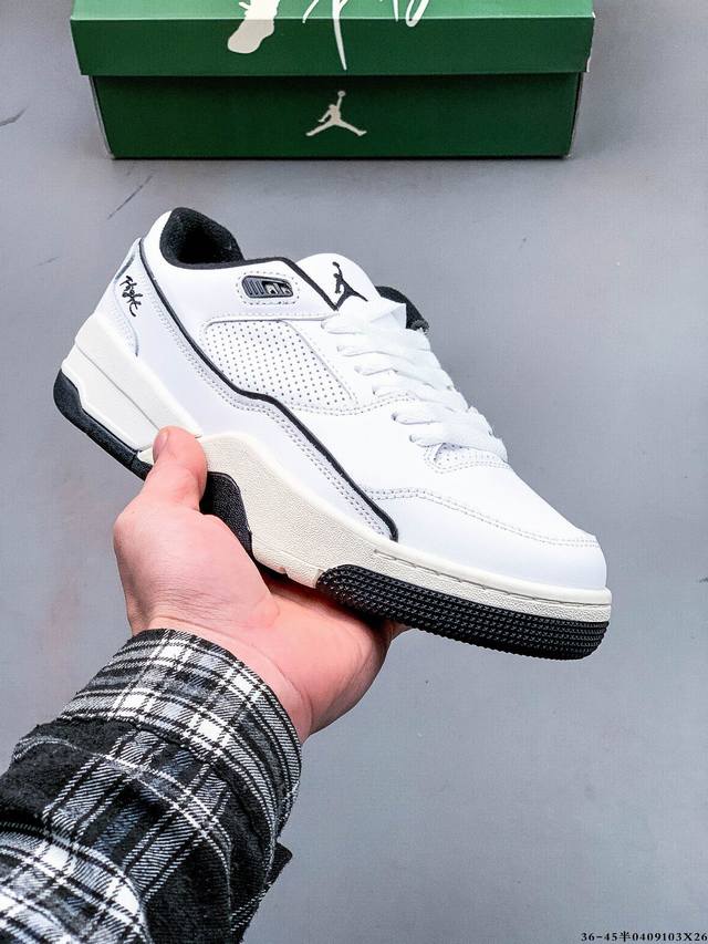 Jordan Flight Court Sp “Tela” 2025新款百搭滑板鞋 Jordan Brand 首度携手 Who Decides War 联合创始