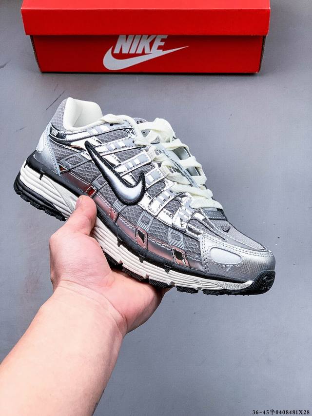 Nike W P-6000 逐梦太空系列复老古爹风闲休运动舒适跑鞋 0408481X28