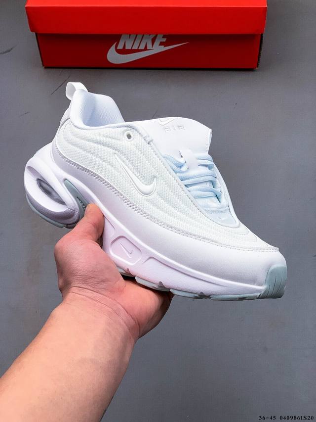 耐克Nike Air Max Portal新款缓震运动休闲鞋！采用厚实泡绵中底和简约鞋面，将厚实质感与利落格调巧妙糅合。后跟椭圆形外观搭配轻盈缓震配置，演绎出众