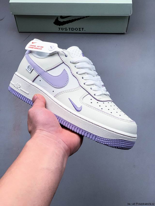 二层真标！耐克Nike Air Force 1 Low 空军一号低帮经典百搭休闲板鞋 0410481X22