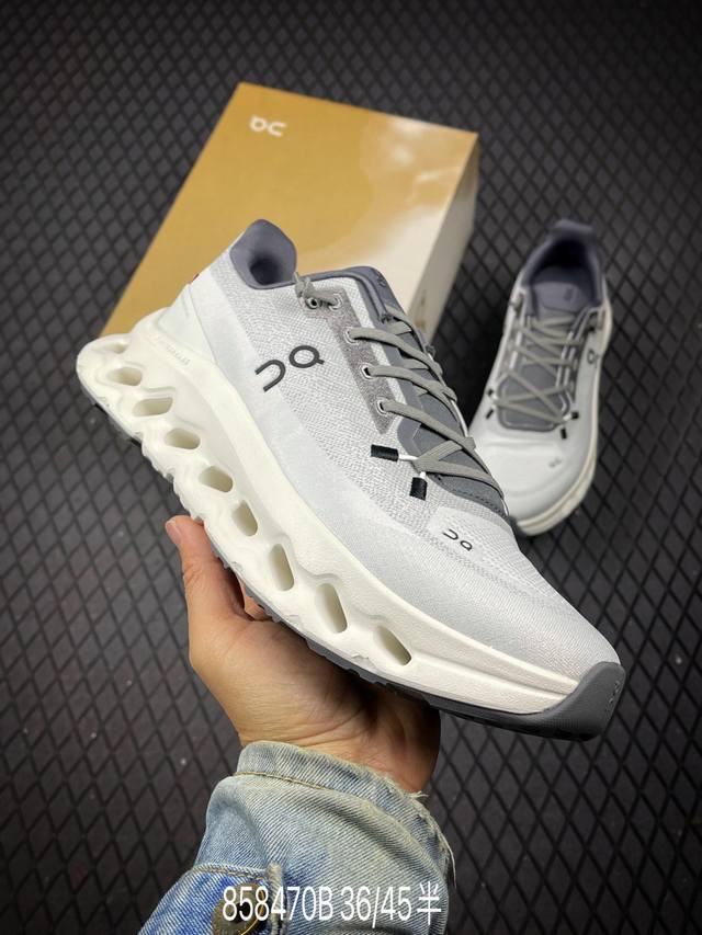 B 公司级Hoka One One Bondi 9 柔软舒适防滑耐磨 低帮 休闲跑步鞋 尺码:36 36.5 37.5 38 38.5 39 40 40.5 4