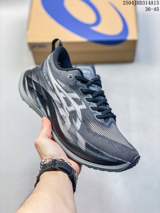 公司级Asics Superblast 2 Paris 舒适柔软 网布防滑耐磨 低帮 训练跑步鞋 货号:1013A160-001 尺码:36-45 Id:Jed