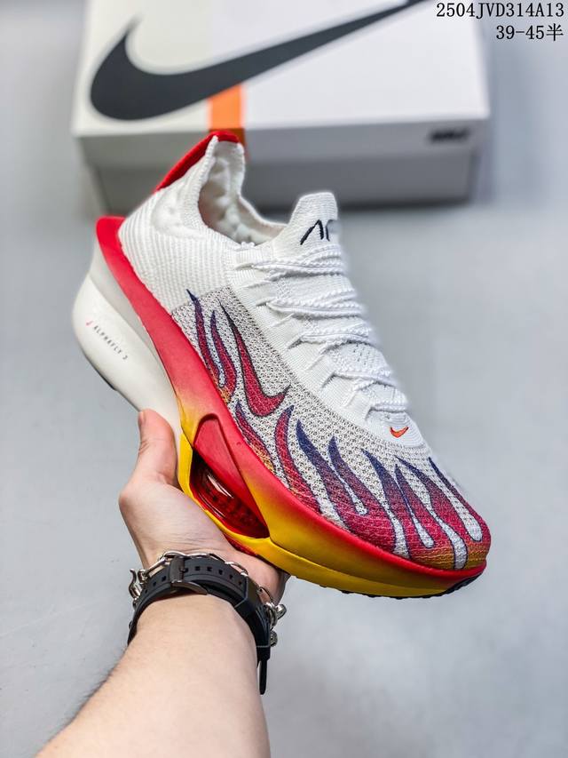 耐克Nike Air Zoom Alphafly Next% 3 Proto 阿尔法 马拉松 3.0减震马拉松跑步鞋 货号: Hq3501 100 首次通过一体