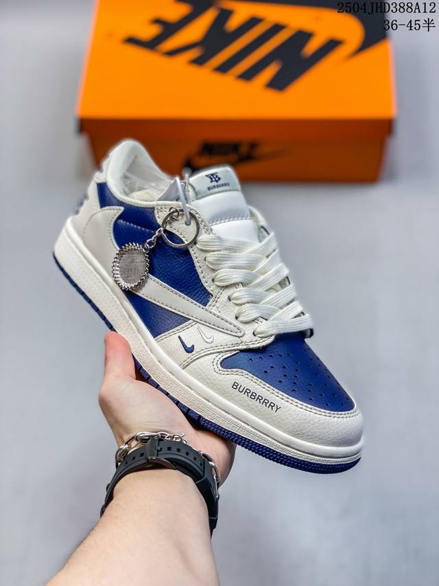 海外爆款限量发售！公司级 Travis Scott X Fragment Design X Jordan Air Jordan 1 Low Og Sp Lv联名