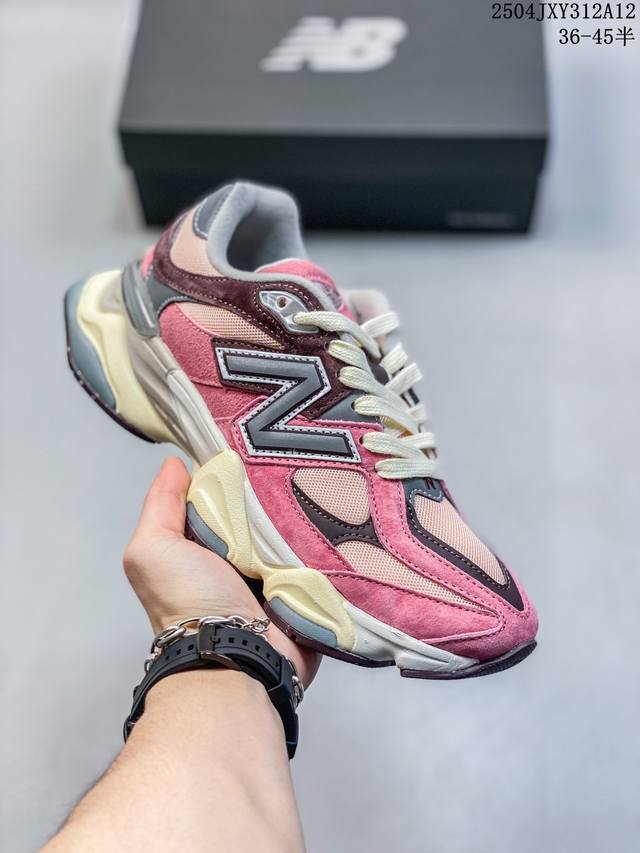 公司级New Balance 公司级版本 Nb9060 联名款 复古休闲运动慢跑鞋 鞋款灵感源自设计师本人对夏日的怀日回忆。鞋面大身由空间双格及磨砂鞋面拼接而生