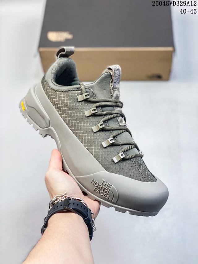 北面The North Face Glenclyffe 舒适轻盈 防水 防滑 耐磨 低帮 徒步鞋 男款 广东大厂品质 面料采用进口磨砂牛皮 鞋底采用Vibram