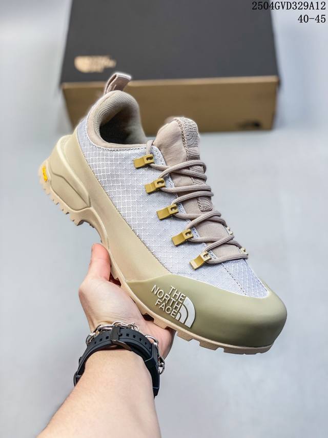 北面The North Face Glenclyffe 舒适轻盈 防水 防滑 耐磨 低帮 徒步鞋 男款 广东大厂品质 面料采用进口磨砂牛皮 鞋底采用Vibram