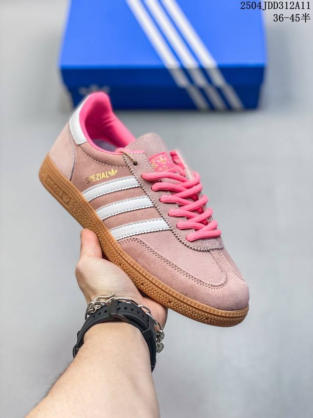 公司级阿迪达斯三叶草Adidas Originals Samba Og 桑巴舞系列绅士德训足球风百搭低帮休闲运动板鞋 尺码:36 36.5 37 38 38.5