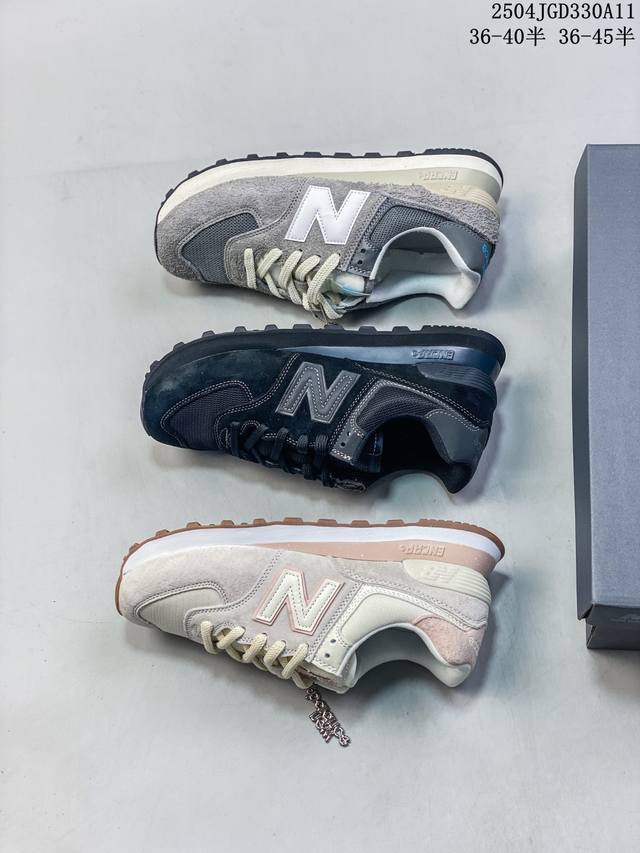公司级升级原楦开发纸版版型#全新574升级版来啦！Nb新百伦New Balance U574升级版系列低帮复古休闲运动慢跑鞋 货号:U574Wr2 尺码:36