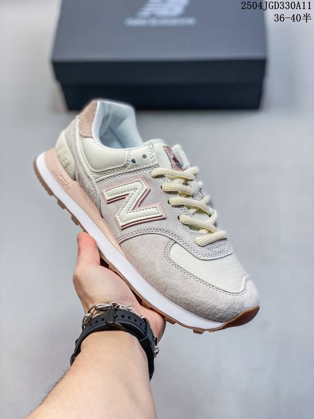 公司级升级原楦开发纸版版型#全新574升级版来啦！Nb新百伦New Balance U574升级版系列低帮复古休闲运动慢跑鞋 货号:U574Wr2 尺码:36