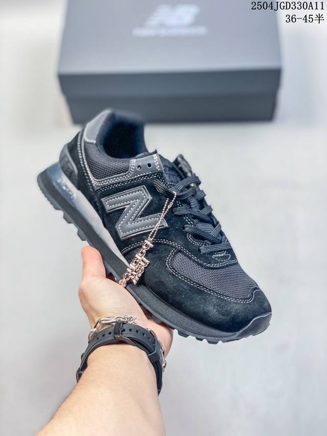 公司级升级原楦开发纸版版型#全新574升级版来啦！Nb新百伦New Balance U574升级版系列低帮复古休闲运动慢跑鞋 货号:U574Wr2 尺码:36