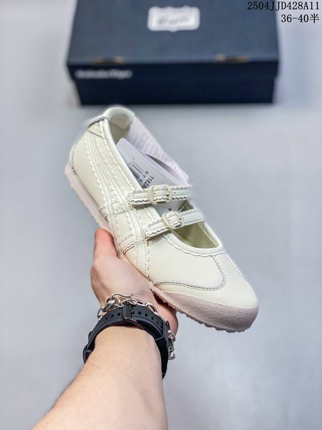 Mexico 66 Tgrs 芭蕾风休闲鞋 Tgrs 芭蕾系列 Mexico 66 Tgrs 系列浪漫登场 Onitsuka Tiger 鬼塚虎轻绘春日绮梦 用