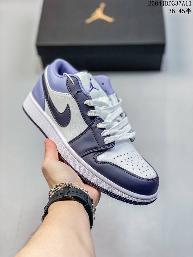 真标带半码 耐克Nike Air Jordan 1 Retro High Og”Black White“Aj1代迈克尔 乔丹低帮经典复古百搭休闲文化运动篮球鞋
