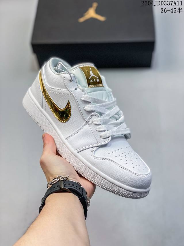 真标带半码 耐克Nike Air Jordan 1 Retro High Og”Black White“Aj1代迈克尔 乔丹低帮经典复古百搭休闲文化运动篮球鞋