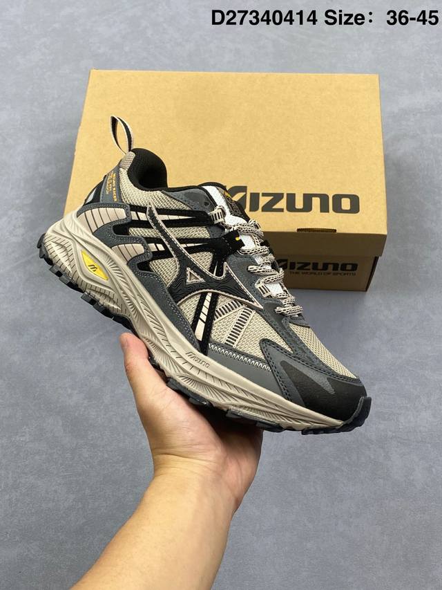 公司级Mizuno Adventure 美津浓男女城市机能山系运动休闲鞋脏脏鞋 货号:D1Gh231402 尺码:36 36.5 37.5 38 38.5 39