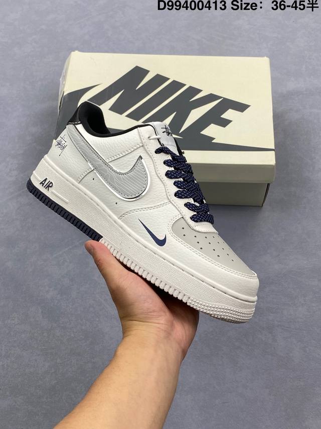公司级Nike Air Force 1‘07 Lv8 原楦头原纸板 打造纯正低帮空军版型 专注外贸渠道 全掌内置蜂窝气垫 原盒配件 原厂中底钢印、拉帮完美 货号