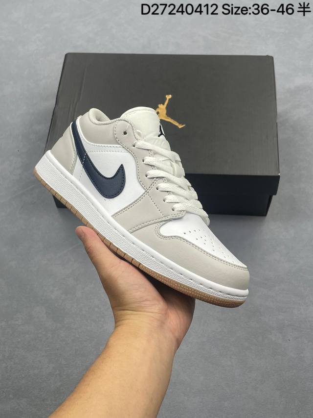 Air Jordan Aj1 Low 低帮 水洗蓝 Ih0648-141 全新流水线出品 Dt版本唯一平替选择 市场第二梯队最强版 全部原鞋开发 原楦原纸板开发