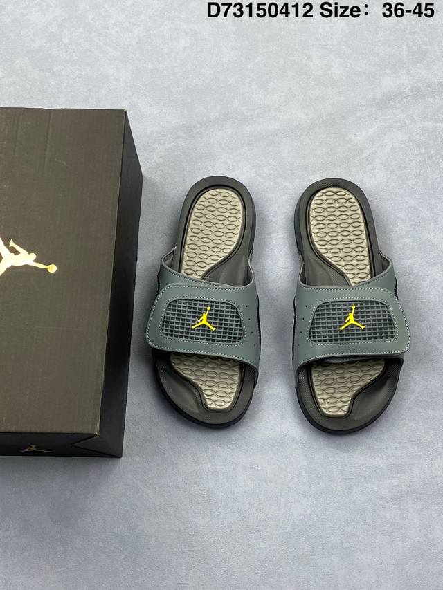 Air Jordan Hydro V Retro 乔丹拖鞋 Aj5拖鞋 乔丹5代拖鞋 乔5拖鞋 货号：Fq7962 编码：D73150412 Size:36-4