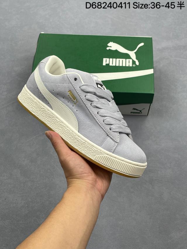 公司级Puma Suede Xl复古单品 彪马 防滑耐磨低帮德训板鞋 货号:395205-62 尺码:36 37 37.5 38 38.5 39 40 40.5
