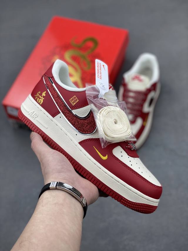 海外限量发售！公司级Nike Air Force 1 '07 Low 空军一号 低帮 运动鞋 休闲鞋 折边针车 工艺难度大 原楦头原纸板 原装鞋盒 定制五金配件