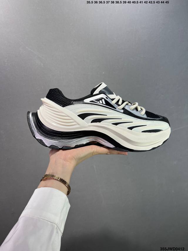 公司级Adidas Vento Xlg Mtw 复古休闲老爹鞋 官方同步上架 鞋面是透气网面和皮革拼接 脚感轻盈 不闷汗 每次穿着跑步都感觉脚底在自由呼吸 鞋底