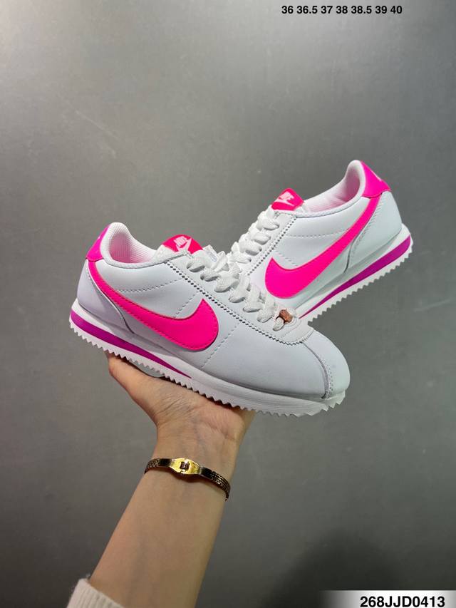 Nike Classic Cortez 耐克经典轻便舒适阿甘鞋休闲跑步鞋运动鞋 纯粹而执着的精神 使得Cortez种在了一代人的心里 无论是否喜欢它复古的鞋型