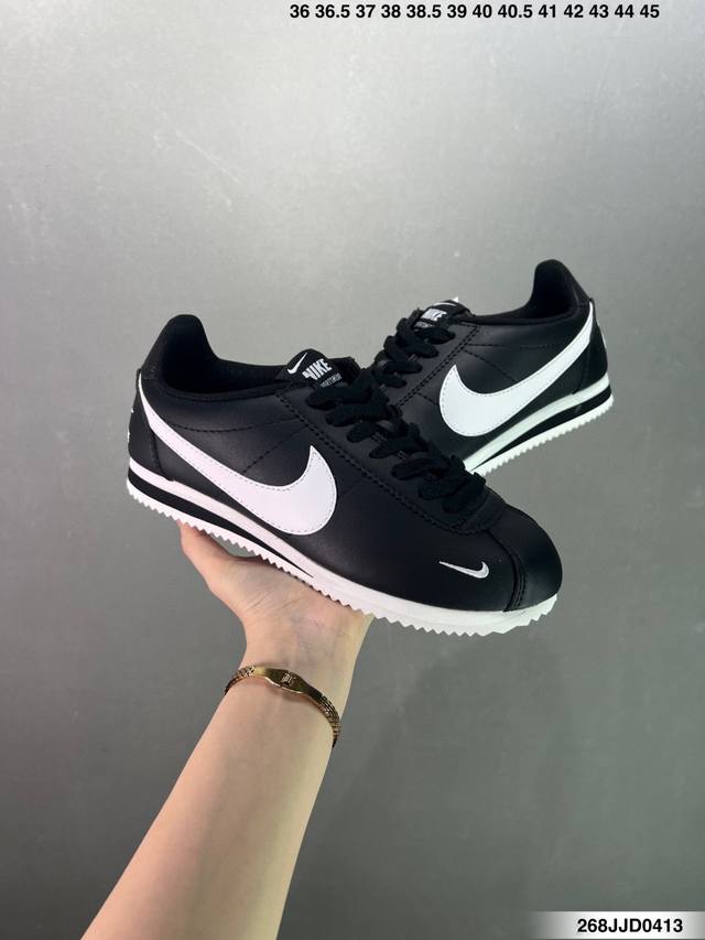 Nike Classic Cortez 耐克经典轻便舒适阿甘鞋休闲跑步鞋运动鞋 纯粹而执着的精神 使得Cortez种在了一代人的心里 无论是否喜欢它复古的鞋型