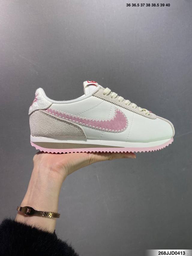 Nike Classic Cortez 耐克经典轻便舒适阿甘鞋休闲跑步鞋运动鞋 纯粹而执着的精神 使得Cortez种在了一代人的心里 无论是否喜欢它复古的鞋型