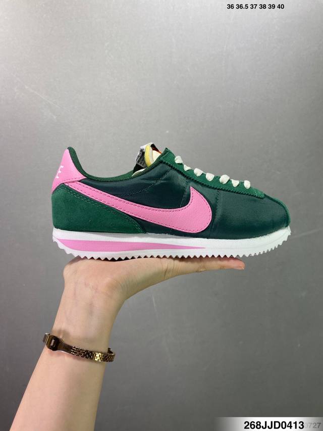 Nike Classic Cortez 耐克经典轻便舒适阿甘鞋休闲跑步鞋运动鞋 纯粹而执着的精神 使得Cortez种在了一代人的心里 无论是否喜欢它复古的鞋型