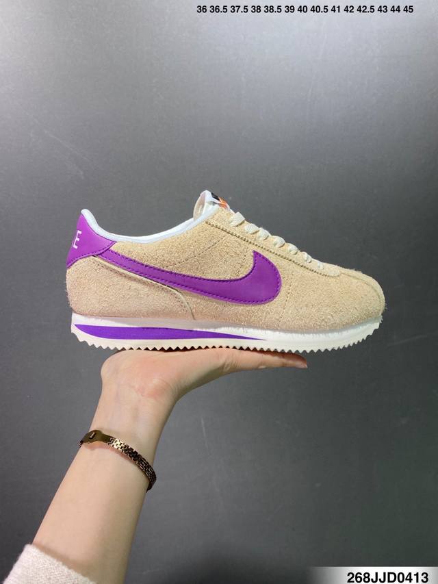 Nike Classic Cortez 耐克经典轻便舒适阿甘鞋休闲跑步鞋运动鞋 纯粹而执着的精神 使得Cortez种在了一代人的心里 无论是否喜欢它复古的鞋型
