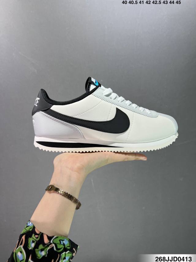 Nike Classic Cortez 耐克经典轻便舒适阿甘鞋休闲跑步鞋运动鞋 纯粹而执着的精神 使得Cortez种在了一代人的心里 无论是否喜欢它复古的鞋型