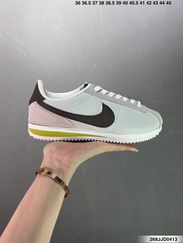 Nike Classic Cortez 耐克经典轻便舒适阿甘鞋休闲跑步鞋运动鞋 纯粹而执着的精神 使得Cortez种在了一代人的心里 无论是否喜欢它复古的鞋型