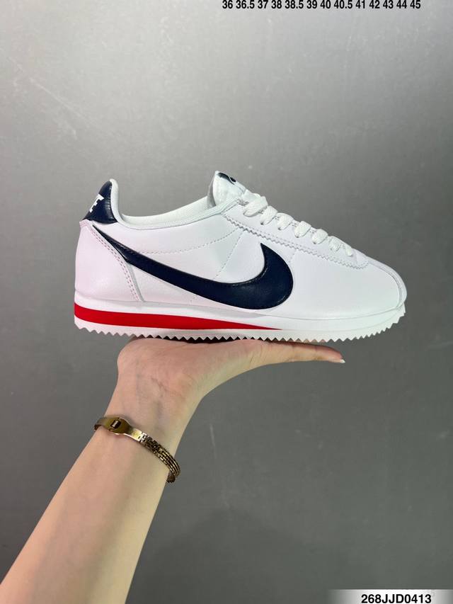 Nike Classic Cortez 耐克经典轻便舒适阿甘鞋休闲跑步鞋运动鞋 纯粹而执着的精神 使得Cortez种在了一代人的心里 无论是否喜欢它复古的鞋型