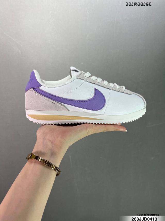 Nike Classic Cortez 耐克经典轻便舒适阿甘鞋休闲跑步鞋运动鞋 纯粹而执着的精神 使得Cortez种在了一代人的心里 无论是否喜欢它复古的鞋型