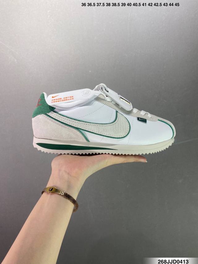 Nike Classic Cortez 耐克经典轻便舒适阿甘鞋休闲跑步鞋运动鞋 纯粹而执着的精神 使得Cortez种在了一代人的心里 无论是否喜欢它复古的鞋型