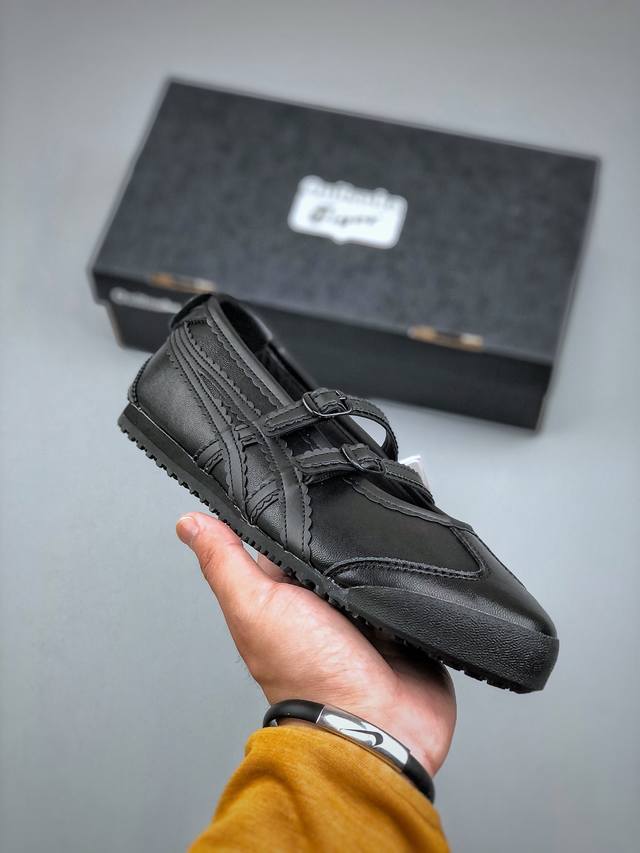 Onitsukatiger 鬼冢虎 Mexico 66 Tgrs 芭蕾舞鞋黑色 1182A660-001 尺码：36 37 37.5 38 39 39.5 40