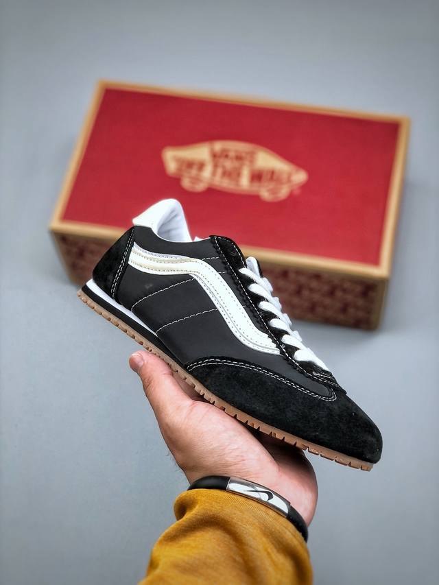 Vans Super Lowpro 舒适 防滑耐磨 低帮 板鞋 男女同款 黑色35-45