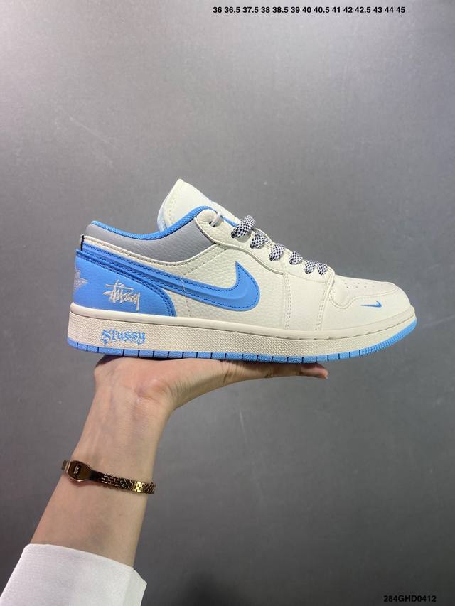 公司级Nike Air Jordan 1 Low 定制配色 定制Aj联名-高端定制 低帮复古文化板鞋 #定制鞋盒 大厂纯原品质出货 超高清洁度 皮料切割干净无任