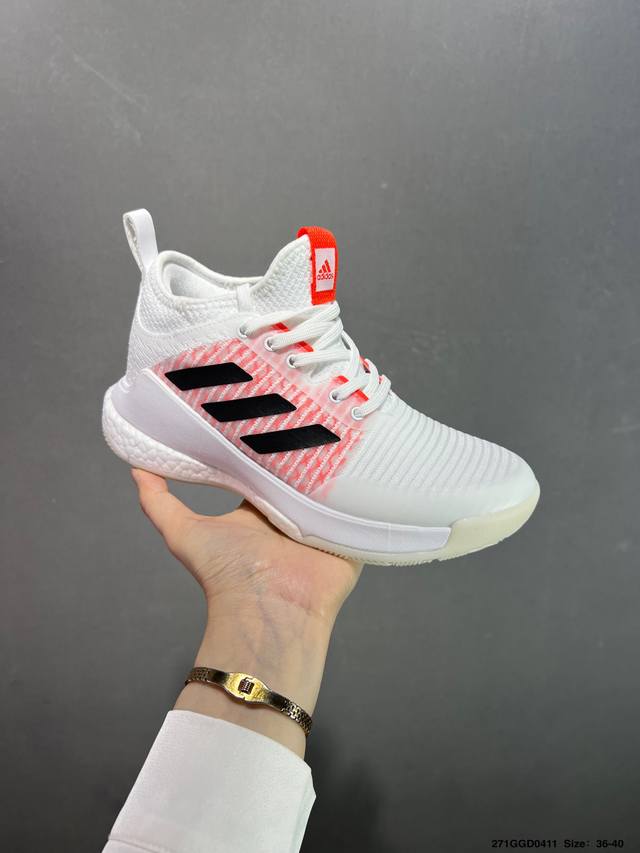 公司级阿迪达斯Adidas Crazyflight Bounce 三叶草 男子综合运动篮球鞋！Id：271Gg D0412