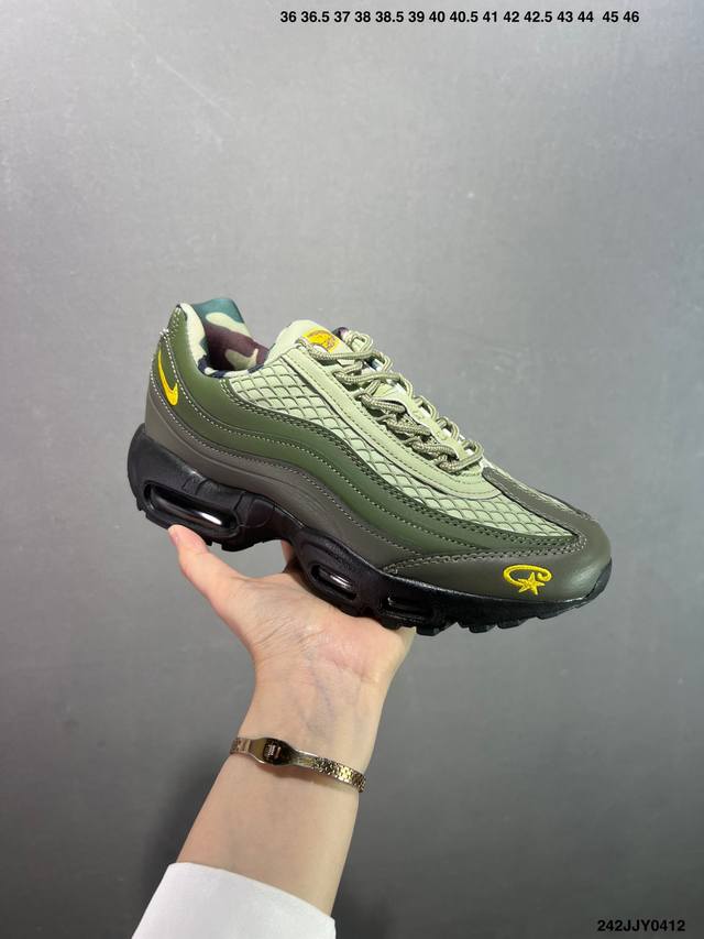 真标耐克Nike Air Max 95 Tt气垫复古慢跑百搭鞋休闲运动鞋 货号:Fb2709-010 尺码:36 36.5 37.5 38 38.5 39 40