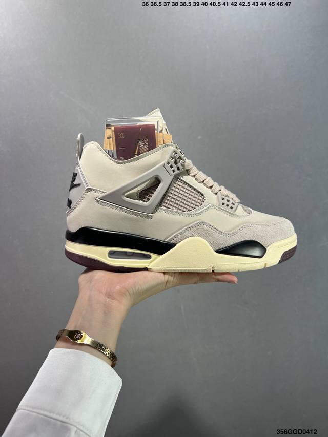 公司级Aj4 Air Jordan 4 Retro ” Infrared “ Aj4乔4 男子文化篮球鞋 大厂出品 主力合作工厂P 全新模具开发 纯正4代正确鞋