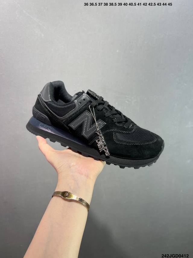 Nb新百伦New Balance U574 低帮复古休闲运动慢跑鞋 纯原版本版本 采用猪巴革组合网织物鞋面材质 全新4层组合独立私模大底 官方货号: Ml574