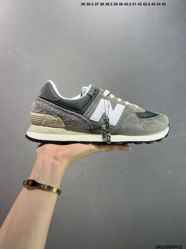 Nb新百伦New Balance U574 低帮复古休闲运动慢跑鞋 纯原版本版本 采用猪巴革组合网织物鞋面材质 全新4层组合独立私模大底 官方货号: Ml574