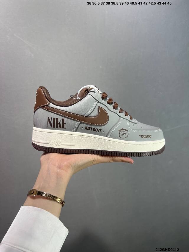 公司级Nike Air Force 1 ‘07 Low 空军一号 低帮 运动鞋 休闲鞋 折边针车 工艺难度大 原楦头原纸板 原装鞋盒 定制五金配件 内置全掌气垫