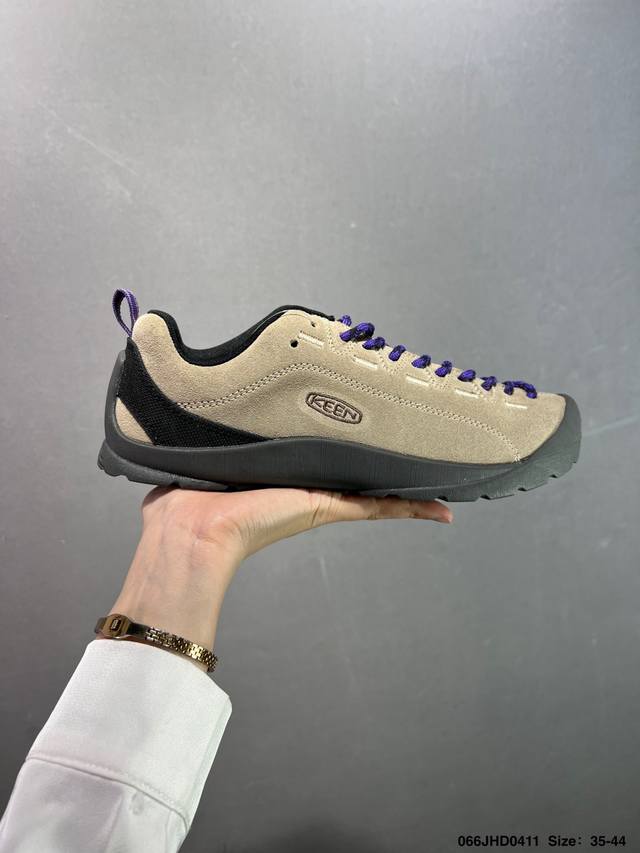 公司级科恩Keen 美国人气户外品牌-科恩Keen Jasper Rocks Sp贾斯珀都市系列复古低帮系带户外风露营徒步登山运动训练鞋 原楦型开发纸版#采用固