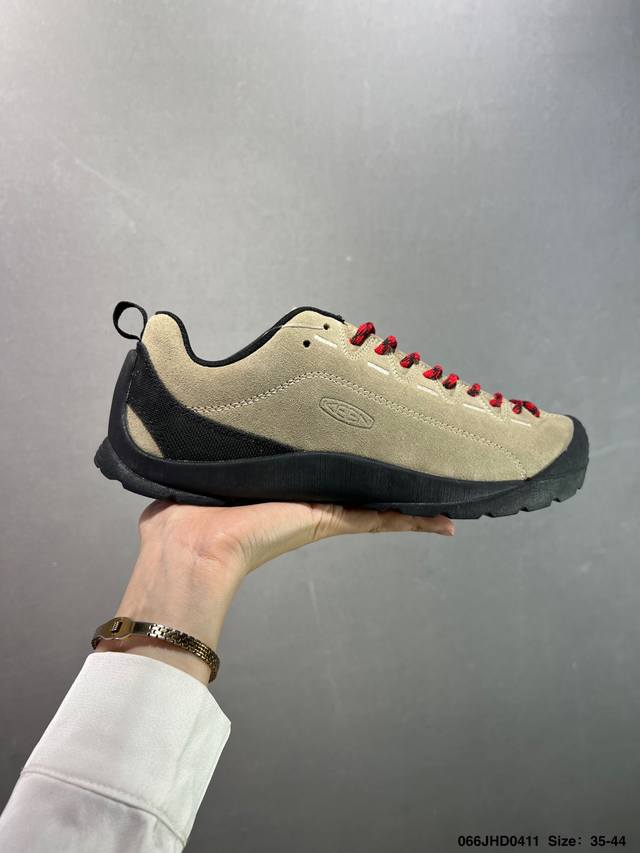 公司级科恩Keen 美国人气户外品牌-科恩Keen Jasper Rocks Sp贾斯珀都市系列复古低帮系带户外风露营徒步登山运动训练鞋 原楦型开发纸版#采用固